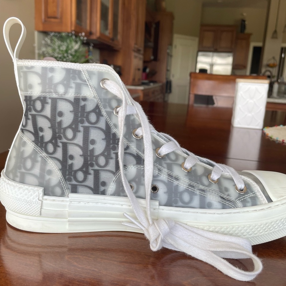 Dior high top sneakers, barely worn, size 41